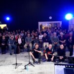 09.03.2019 Radio Kielce. Studio Gram. Kuba Kowalski Quartet w składzie Jakub Kowalski - trąbka, Ania Pawłowska - kontrabas, Przemek Stefańczyk - fortepian i Tomasz Dąbrowski - perkusja / Karol Żak / Radio Kielce