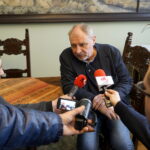 Wizyta Andrzeja Grabowskiego w kieleckim "Plastyku" / Kamil Król / Radio Kielce