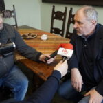 Wizyta Andrzeja Grabowskiego w kieleckim "Plastyku" / Kamil Król / Radio Kielce