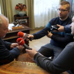 Wizyta Andrzeja Grabowskiego w kieleckim "Plastyku" / Kamil Król / Radio Kielce