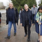 Wizyta Andrzeja Grabowskiego w kieleckim "Plastyku" / Kamil Król / Radio Kielce