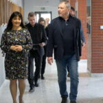 Wizyta Andrzeja Grabowskiego w kieleckim "Plastyku" / Kamil Król / Radio Kielce