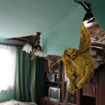 Uszkodzenia budynków wyrządzone przez podmuchy silnego wiatru / Marta Gajda / Radio Kielce