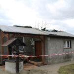 Uszkodzenia budynków wyrządzone przez podmuchy silnego wiatru / Marta Gajda / Radio Kielce