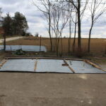 Uszkodzenia budynków wyrządzone przez podmuchy silnego wiatru / Marta Gajda / Radio Kielce