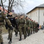 Pińczów. IV edycja Imieninowego Rajdu Pieszego Józefa Piłsudskiego z Pińczowa do Grudzyny / Marta Gajda / Radio Kielce