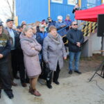 Marek Jońca - członek zarządu Województwa Świętokrzyskiego, Andrzej Bętkowski - marszałek województwa świętokrzyskiego, Michał Wojtkiewicz - poseł na sejm RP, Witold Kozłowski - marszałek województwa małopolskiego, Łukasz Smuke - wicemarszałek województwa małopolskiego, Wiesław Krajewski - poseł na Sejm RP / Marta Gajda / Radio Kielce