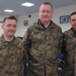 Patrol rozminowania na kieleckiej Bukówce. Na zdjęciu od lewej: starszy kapral Sebastian Tosnowiec, dowódca patrolu rozminowania starszy chorąży sztabowy Robert Krasowski, plutonowy Lech Snop / Izabela Mortas / Radio Kielce