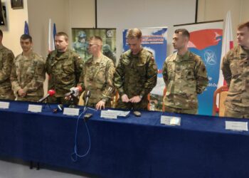 W Centrum Przygotowań do Misji Zagranicznych przebywa kolejna grupa amerykańskich żołnierzy z grupy współpracy cywilno-wojskowej / Izabela Mortas / Radio Kielce