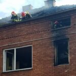 Czarnocin. Pożar budynku mieszkalnego / KP PSP Kazimierza Wielka