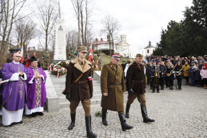 Uroczystości upamiętniające mieszkańców, którzy 75 lat temu zostali zamordowani przez Niemców / Jarosław Kubalski / Radio Kielce