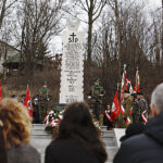 Uroczystości upamiętniające mieszkańców, którzy 75 lat temu zostali zamordowani przez Niemców / Jarosław Kubalski / Radio Kielce