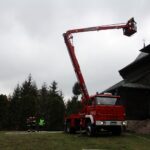 Stradów. Ćwiczenia ratowniczo-gaśnicze / Marta Gajda / Radio Kielce