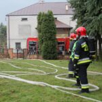 Stradów. Ćwiczenia ratowniczo-gaśnicze / Marta Gajda / Radio Kielce
