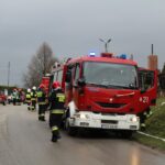 Stradów. Ćwiczenia ratowniczo-gaśnicze / Marta Gajda / Radio Kielce