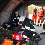 Stradów. Ćwiczenia ratowniczo-gaśnicze / Marta Gajda / Radio Kielce