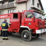 Stradów. Ćwiczenia ratowniczo-gaśnicze / Marta Gajda / Radio Kielce