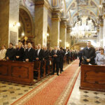 Z udziałem par prezydenckich Polski i Węgier w bazylice katedralnej w Kielcach odbyła się msza święta w intencji obu narodów / Jarosław Kubalski / Radio Kielce