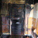 Pożar budynku mieszkalnego w miejscowości Czarnocin / Marta Gajda / Radio Kielce