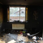 Pożar budynku mieszkalnego w miejscowości Czarnocin / Marta Gajda / Radio Kielce