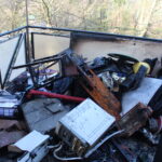 Pożar budynku mieszkalnego w miejscowości Czarnocin / Marta Gajda / Radio Kielce