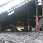 Pożar budynku mieszkalnego w miejscowości Czarnocin / Marta Gajda / Radio Kielce