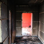 Pożar budynku mieszkalnego w miejscowości Czarnocin / Marta Gajda / Radio Kielce