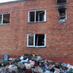 Pożar budynku mieszkalnego w miejscowości Czarnocin / Marta Gajda / Radio Kielce