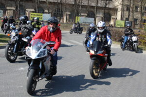 Parada motocykli w Pińczowie / Marta Gajda / Radio Kielce