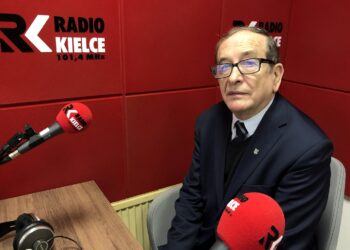 Marek Rożek - prezes Klubu Miłośników Sandomierza / Grażyna Szlęzak - Wójcik / Radio Kielce