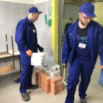 Olimpiada Budowlana w Zespole Szkół Technicznych i Ogólnokształcących w Sandomierzu / Grażyna Szlęzak-Wójcik / Radio Kielce