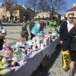 Sandomierz. Akcja charytatywna na leczenie chorego Tomasza Płatosa / Grażyna Szlęzak-Wójcik / Radio Kielce