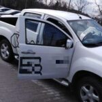 Samochód, w którym znaleziono ciało mężczyzny / świętokrzyska policja