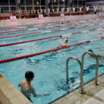 Jędrzejów. VI Ogólnopolski Nocny Maraton Pływacki „Otyliada” / Ewa Pociejowska-Gawęda / Radio Kielce