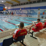 Jędrzejów. VI Ogólnopolski Nocny Maraton Pływacki „Otyliada” / Ewa Pociejowska-Gawęda / Radio Kielce