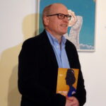 Wernisaż prac Jerzego Tyburskiego. Jerzy Tyburski. / Emilia Sitarska / Radio Kielce