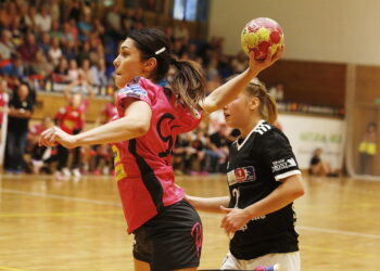 19.09.2018 Kielce. Mecz PGNiG Superligi Korona Handball Kielce - SPR Pogoń Szczecin. Magdalena Kędzior / Jarosław Kubalski / Radio Kielce