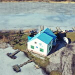 14.02.2019 Cedzyna. Zalew. Przystań WOPR / Jarosław Kubalski / Radio Kielce