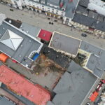 01.03.2019 Kielce. Katastrofa budowlana przy ulicy Dużej. Zawaliła się ściana budynku / Jarosław Kubalski / Radio Kielce