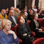 01.03.2019 Radio Kielce.Studio Gram. Pisarz Wiesław Myśliwski i aktor Jerzy Radziwiłowicz spotkali się z czytelnikami i słuchaczami w ramach promocji audiobooka "Ucho Igielne" / Jarosław Kubalski / Radio Kielce