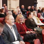 01.03.2019 Radio Kielce.Studio Gram. Pisarz Wiesław Myśliwski i aktor Jerzy Radziwiłowicz spotkali się z czytelnikami i słuchaczami w ramach promocji audiobooka "Ucho Igielne" / Jarosław Kubalski / Radio Kielce