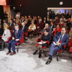 01.03.2019 Radio Kielce.Studio Gram. Pisarz Wiesław Myśliwski i aktor Jerzy Radziwiłowicz spotkali się z czytelnikami i słuchaczami w ramach promocji audiobooka "Ucho Igielne" / Jarosław Kubalski / Radio Kielce