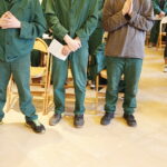 06.03.2019 Kielce. Biskup kielecki Jan Piotrowski w Środę Popielcową modlił się z osadzonymi w Areszcie Śledczym / Jarosław Kubalski / Radio Kielce