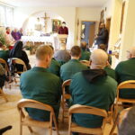 06.03.2019 Kielce. Biskup kielecki Jan Piotrowski w Środę Popielcową modlił się z osadzonymi w Areszcie Śledczym / Jarosław Kubalski / Radio Kielce