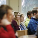 06.03.2019 Kielce. UJK. Instytut Polityki Międzynarodowej i Bezpieczeństwa. Spotkanie Świętokrzyskiego Akademickiego Klubu Myśli Politycznej. Debata z samorządowcami / Jarosław Kubalski / Radio Kielce