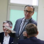 06.03.2019 Kielce. UJK. Instytut Polityki Międzynarodowej i Bezpieczeństwa. Spotkanie Świętokrzyskiego Akademickiego Klubu Myśli Politycznej. Debata z samorządowcami. Prof. Kazimierz Kik / Jarosław Kubalski / Radio Kielce