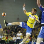 08.03.2019 Kielce. Mecz mecz PGNiG Superligi: PGE Vive Kielce - Orlen Wisła Płock. Luka Cindrić / Jarosław Kubalski / Radio Kielce