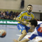 08.03.2019 Kielce. Mecz mecz PGNiG Superligi: PGE Vive Kielce - Orlen Wisła Płock. Blaż Janc / Jarosław Kubalski / Radio Kielce