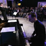 09.03.2019 Radio Kielce. Studio Gram. Kuba Kowalski Quartet w składzie Jakub Kowalski - trąbka, Ania Pawłowska - kontrabas, Przemek Stefańczyk - fortepian i Tomasz Dąbrowski - perkusja / Jarosław Kubalski / Radio Kielce