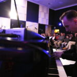 09.03.2019 Radio Kielce. Studio Gram. Kuba Kowalski Quartet w składzie Jakub Kowalski - trąbka, Ania Pawłowska - kontrabas, Przemek Stefańczyk - fortepian i Tomasz Dąbrowski - perkusja / Jarosław Kubalski / Radio Kielce